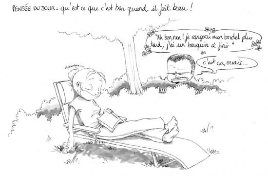 ah! c’est bon les vacances…